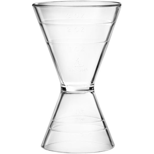 0.5 oz. - 3 oz. Plastic Double Jigger