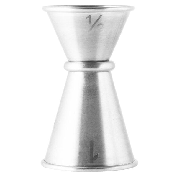 0.5 oz. & 1 oz. Stainless Steel Japanese Style Jigger