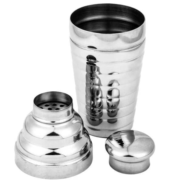 16 oz. Beehive Stainless Steel 3-Piece Cobbler Cocktail Shaker