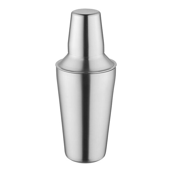 16 oz. Stainless Steel 3-Piece Cobbler Cocktail Shaker