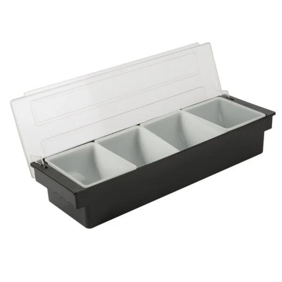 4-Compartment Condiment Bar