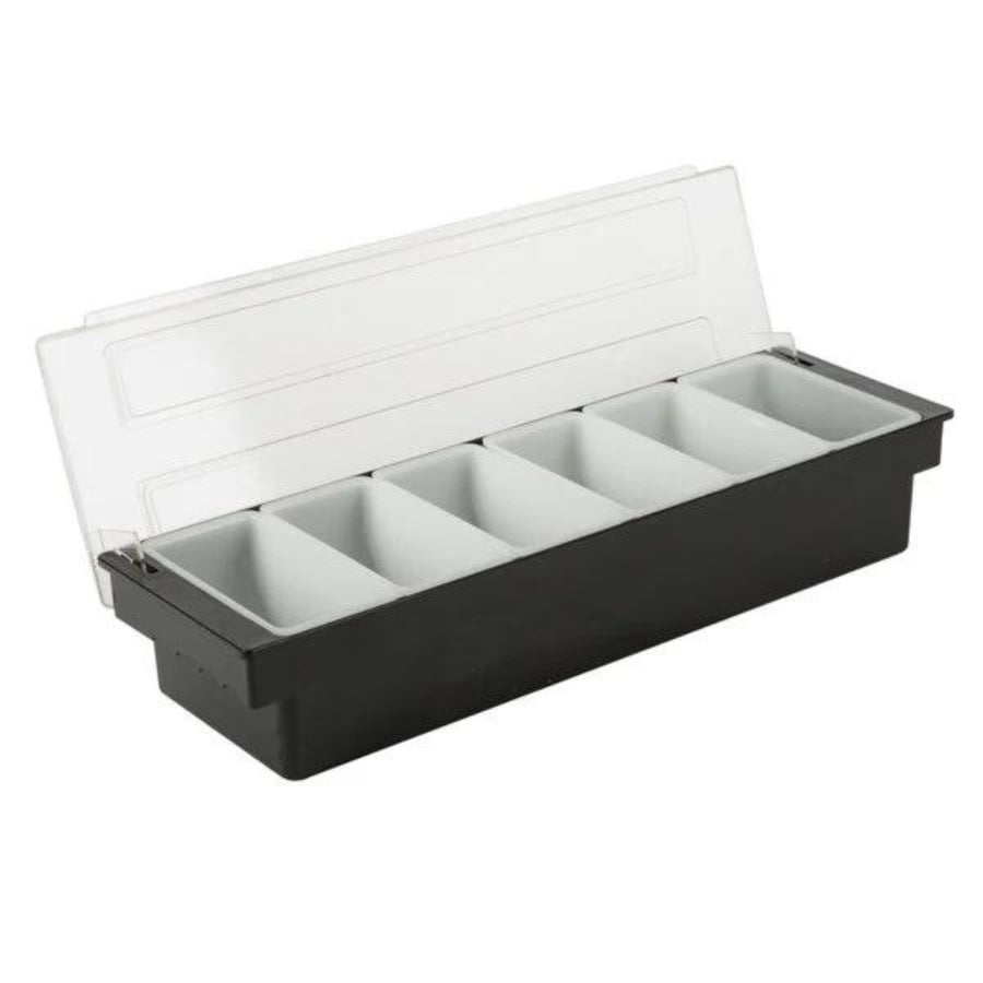 6-Compartment Condiment Bar