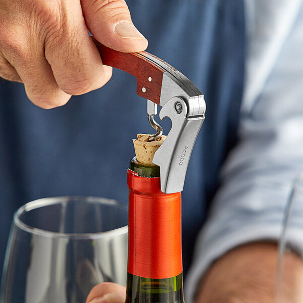 Corkscrew with Wood Handle