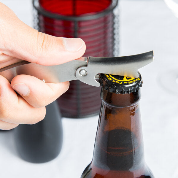 Curved Stainless Steel Waiter's Corkscrew